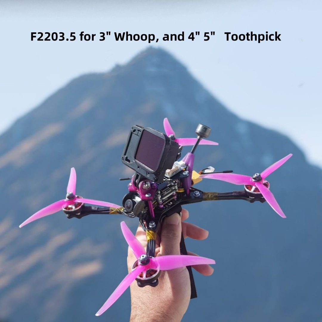 Fpv Drone - Motor Brushless T-Hobby F2203.5 1500kv 2850kv