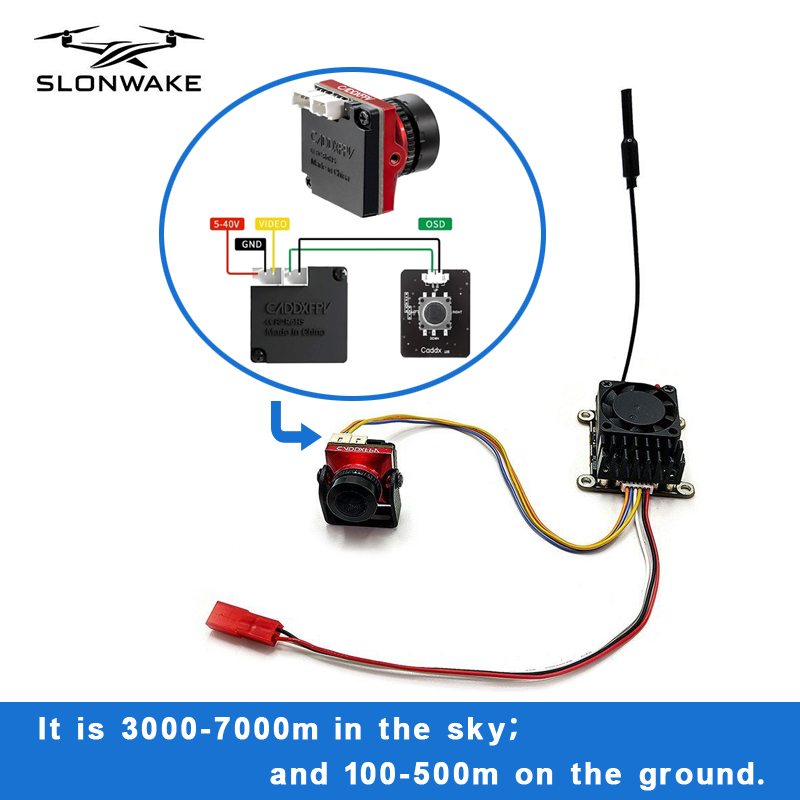Fpv Camera - Transmissor FPV Sem Fio de Longo
