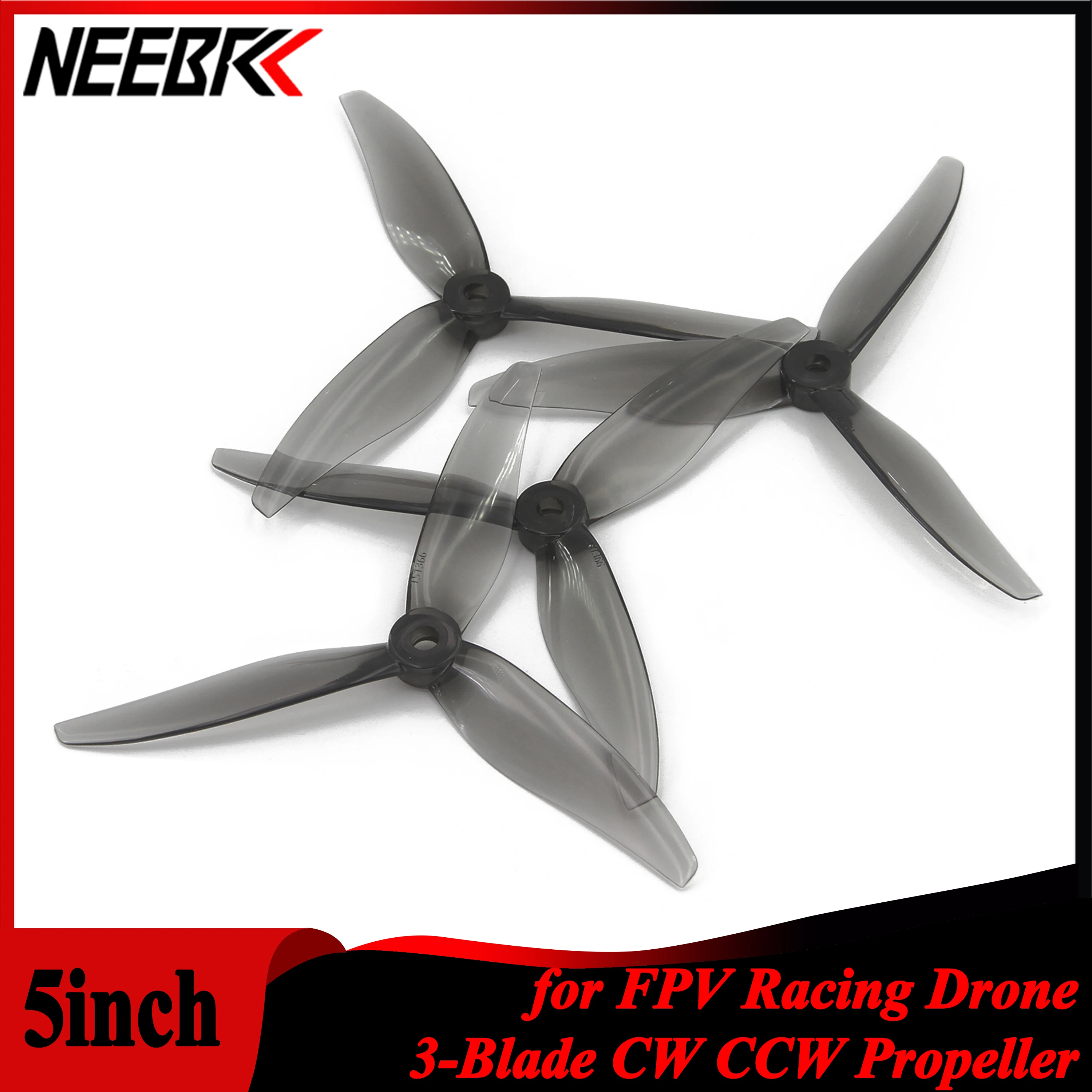 5 Inch Propeller - Neebrc 12 pares de adereços de