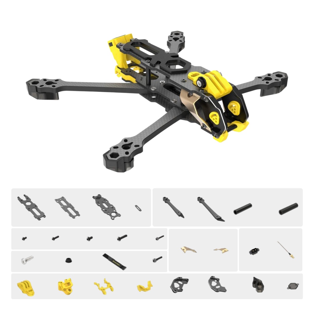 Kit de quadro Mario 5, versão  - Fpv Drone avaliação e preço