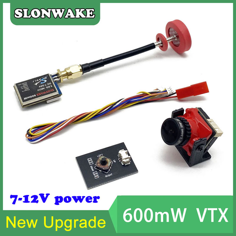 5.8g 48ch 600mw ajustável VTX- - Fpv Camera avaliação e preço