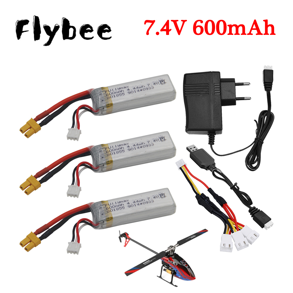Bateria lipo de 7.4v 600mah +  - Drone Battery Charger avaliação e preço