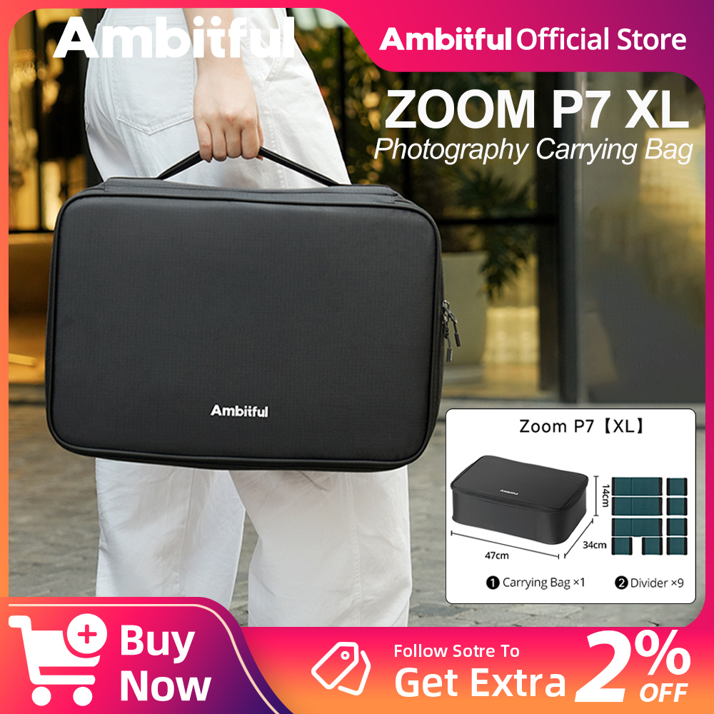 Ambitful ZOOM P7II XL Bolsa de - Dji Drone avaliação e preço