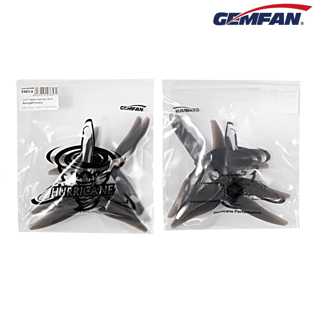 10 pares (10cw + 10ccw) gemfan - 5 Inch Propeller avaliação e preço
