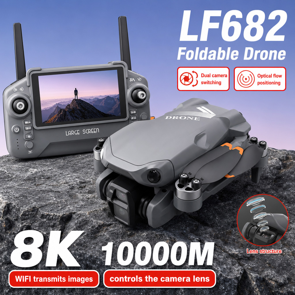 Drone Aéreo LF682 com Câmeras  - Dji Mini Drone avaliação e preço