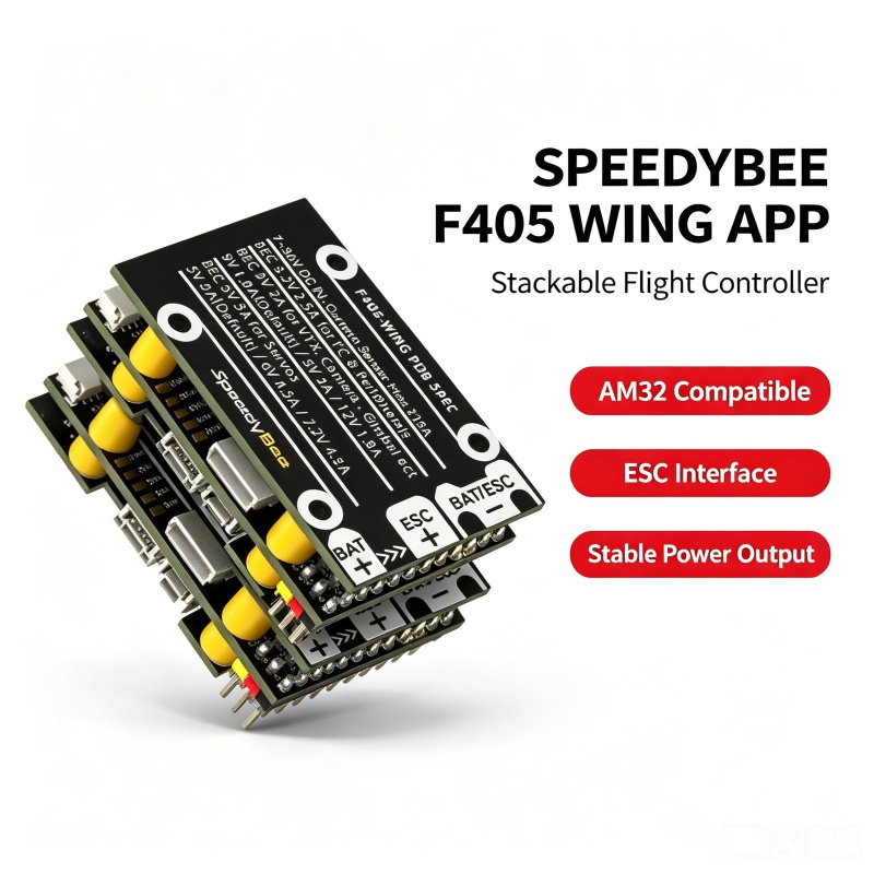 Controlador de Voo de Asa Fixa - F405 Flight Controller avaliação e preço