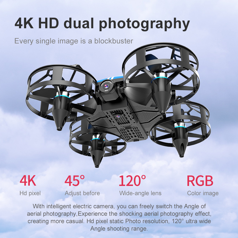 NEW Mini Drone 812PRO professi - Drone Gimbal avaliação e preço